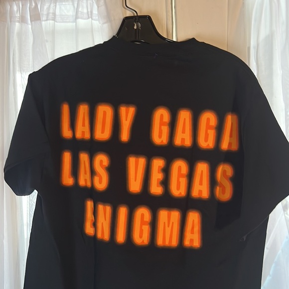 Lady Gaga Enigma Las Vegas Residency TEE Unisex Medium Front and Back Graphics - Picture 2 of 7